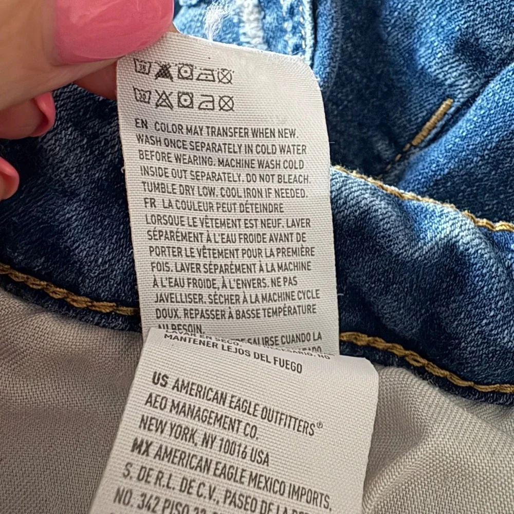 American Eagle Extreme Flex Mens Distressed Denim 10